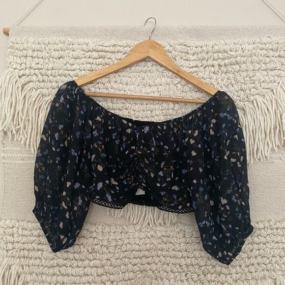 NWT: ba&sh Topaz Crop Top - Picture 1 of 7